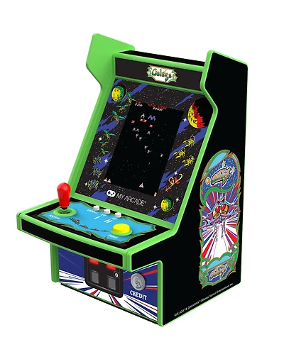 My Arcade Micro Player Pro 6.7" Galaga Portable Retro Arcade Game (2 in 1)