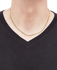 Lightweight Miami Cuban Link 18" Chain Necklace (3mm) in 14k Gold