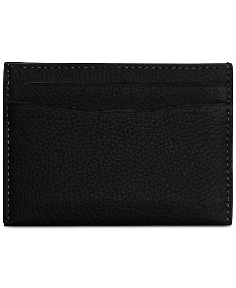 Coach Essential Polished Pebble Leather Card Case