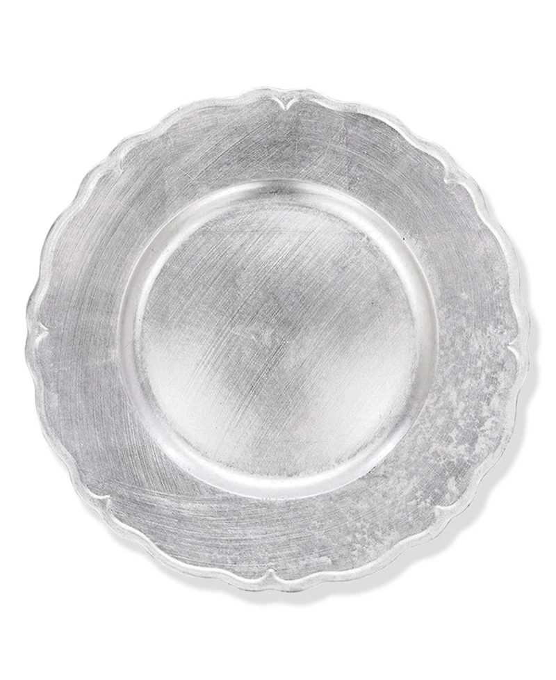 American Atelier Regency Charger Plate 12 Piece Dinnerware Set, Service for 12