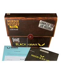 University Games Murder Mystery Party Case Files Black Hawk Live Mission Game