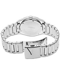 Seiko Men's Essentials Stainless Steel Bracelet Watch 39mm