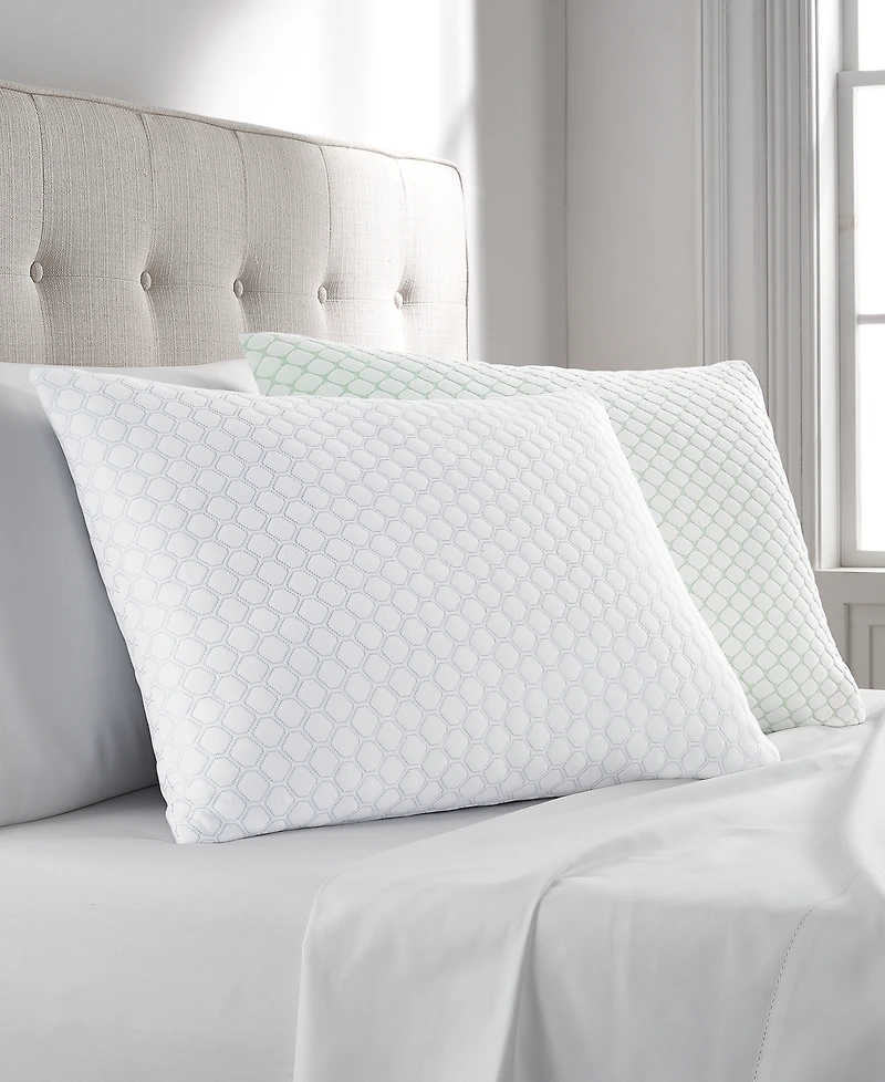 Charter Club Cooling Custom Comfort Pillow, King, Exclusively at Macy's