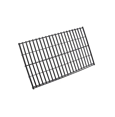 Char-Broil 8011451 Pro-Sear Steel Porcelain Grill Grate, Black - 21.5 x 13.75 x 0.63 in.