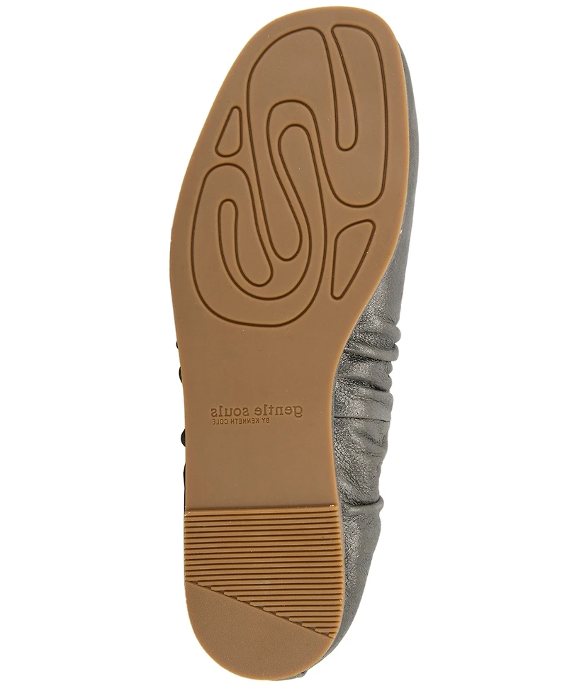 Gentle Souls Women's Mavis Ballet Flat Heel Sandal