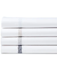 Lauren Ralph Spencer Cable Embroidery 4-Pc. Sheet Set