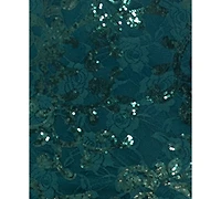 Blondie Nites Juniors' Sequined Lace Corset Gown