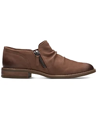 Clarks Women's Camzin Pace Ruched Zip Ankle Booties