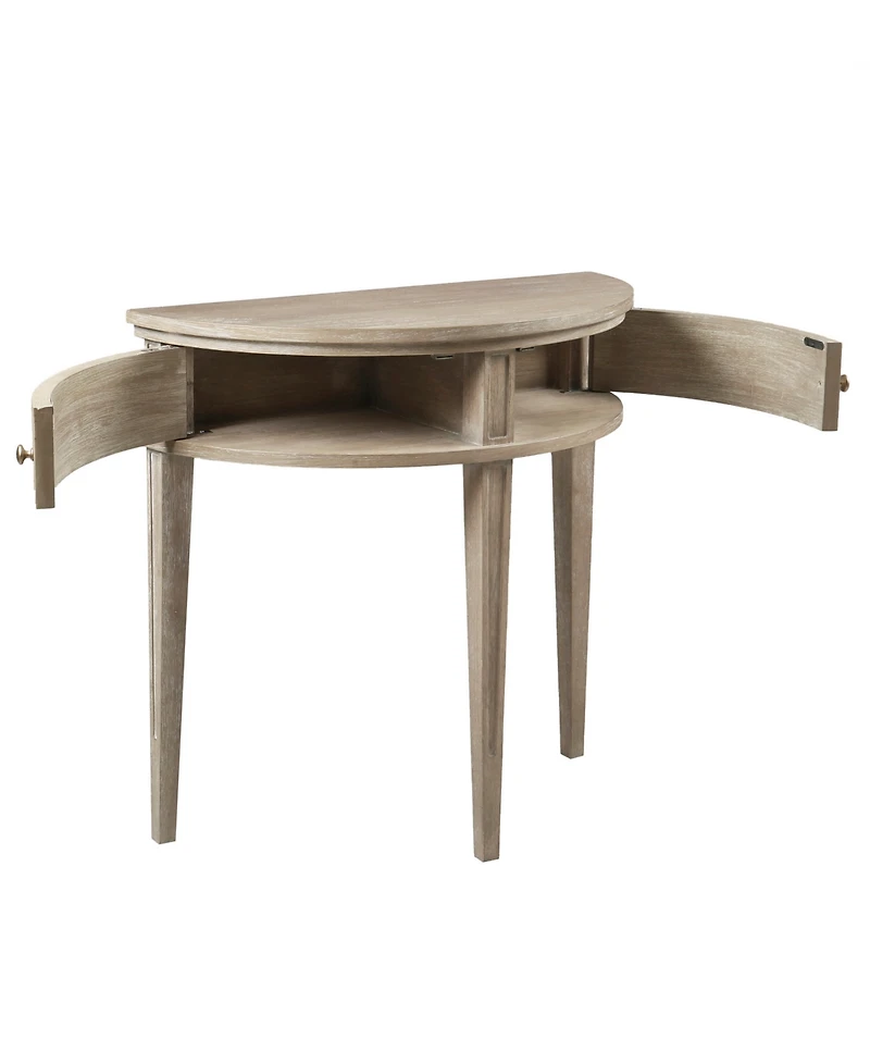 Martha Stewart Collection Crestview 30" High Wood Storage Console Table