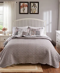 Greenland Home Fashions Giulia 3-Pc. Quilt Set, Full/Queen