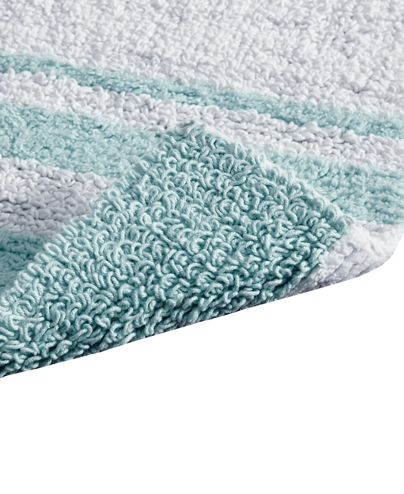 Madison Park Spa Reversible Cotton Bath Rug
