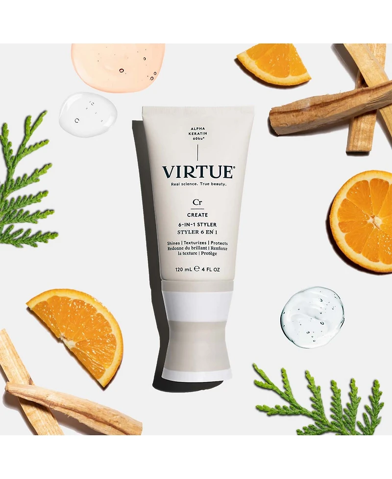 Virtue 6-In-1 Styler Styling Cream, 4 oz.