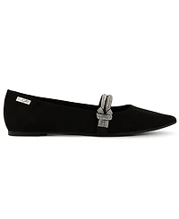 Sugar Women's Lingo Pointed Toe Rhinestone Flats