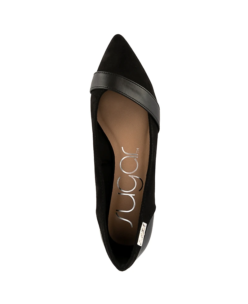 Sugar Women's Lavva Pointed Toe Flats
