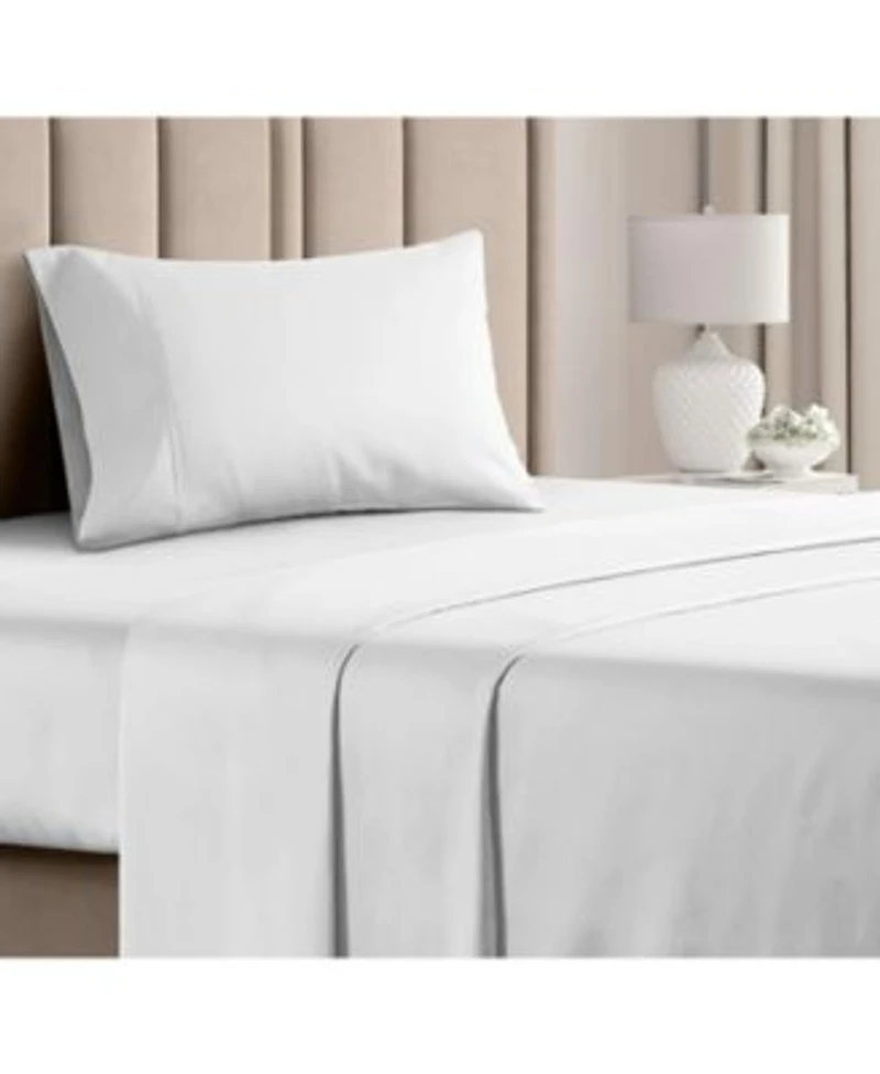4 Piece 100 Cotton 400 Thread Count Sheet Set