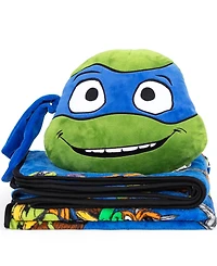 Teenage Mutant Ninja Turtle Movie Mayhem Nogginz Pillow & Travel Throw Set