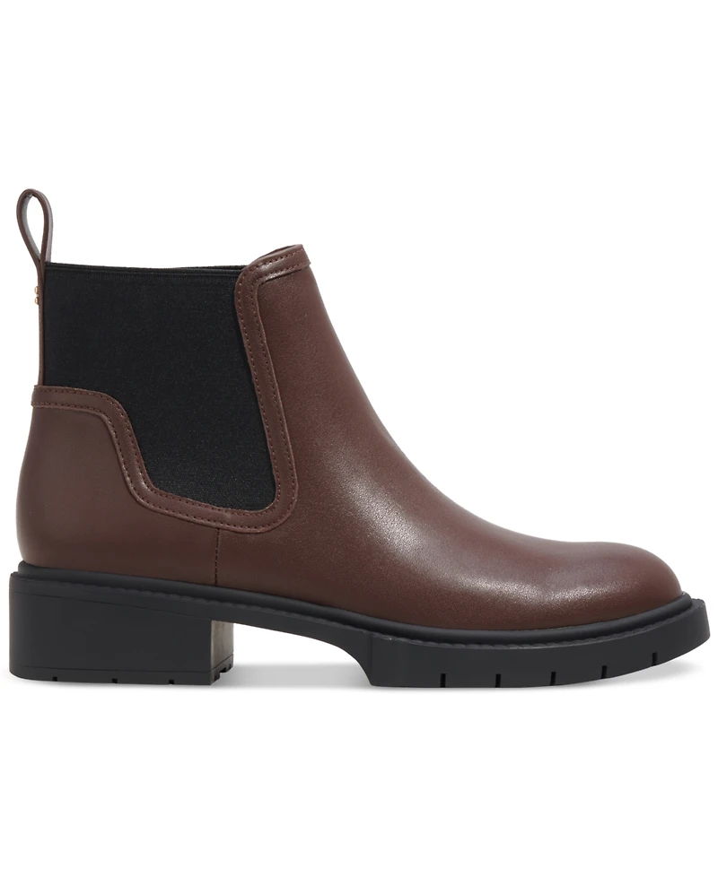 Coach Women's Lenora Pull On Lug Sole Chelsea Booties