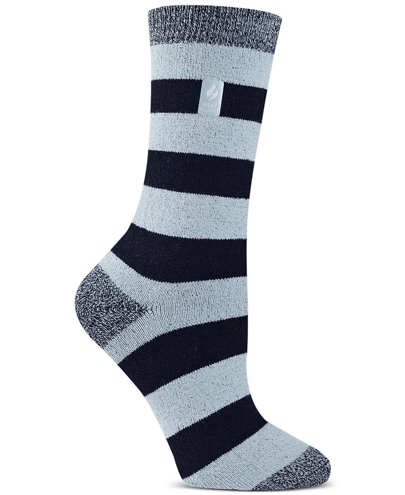 Heat Holders Ultra Lite Luisa Stripe Crew Socks
