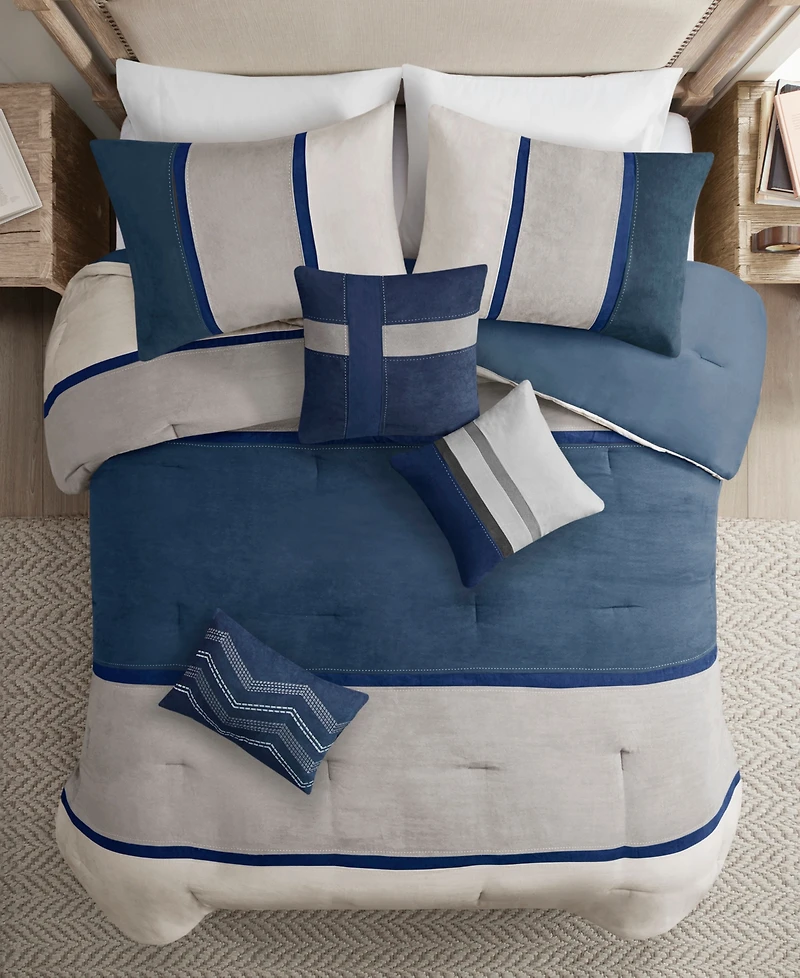Madison Park Palisades 7-Pc. Comforter Set