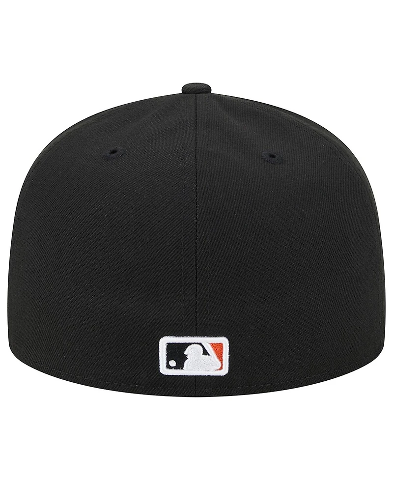 Men's New Era Black San Francisco Giants 2010 World Series Team Color 59FIFTY Fitted Hat
