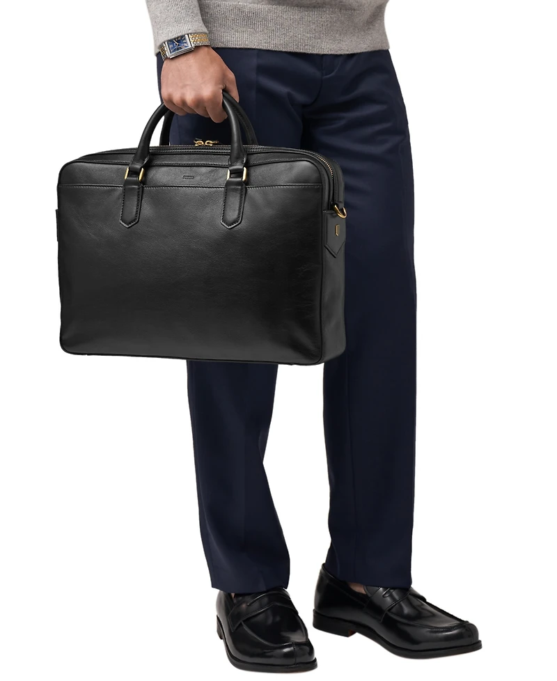 Fossil Men's Asher Leather Briefcase