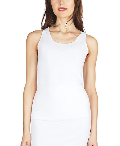 MeMoi Women's Bonded Reversible Comfort Tank Top