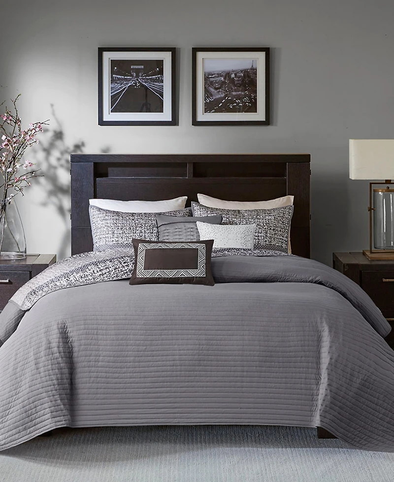 Madison Park Rhapsody 6-Pc. Quilt Set, Full/Queen