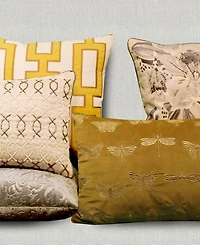 Edie@Home Butterflies Moths Decorative Pillow, 13" x 20"