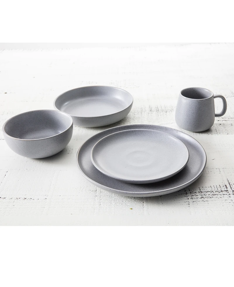 Fortessa Sound Cement Coupe 6 Pc. Bread & Butter Plate Set
