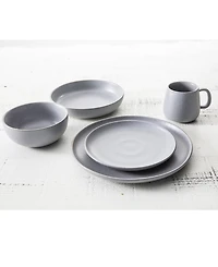 Fortessa Sound Cement Coupe 6 Pc. Bread & Butter Plate Set