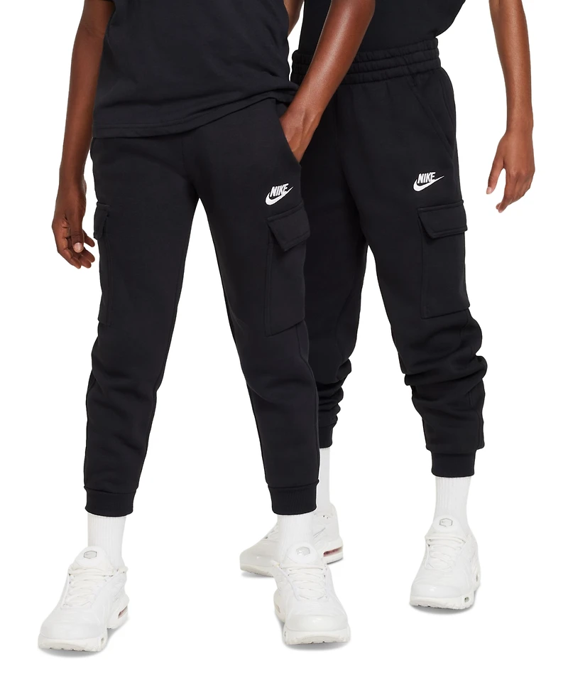 Nike Big Kids Sportswear Club Fleece Cargo Pants