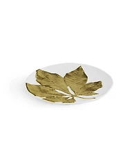 Michael Aram Chestnut Leaf Salad Plate, Set of 4