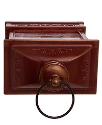 Kurt Adler 8" Battery-Operated Lit Nutcracker Swirl Water Lantern