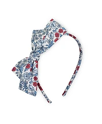 Hope & Henry Girls Fabric Bow Headband