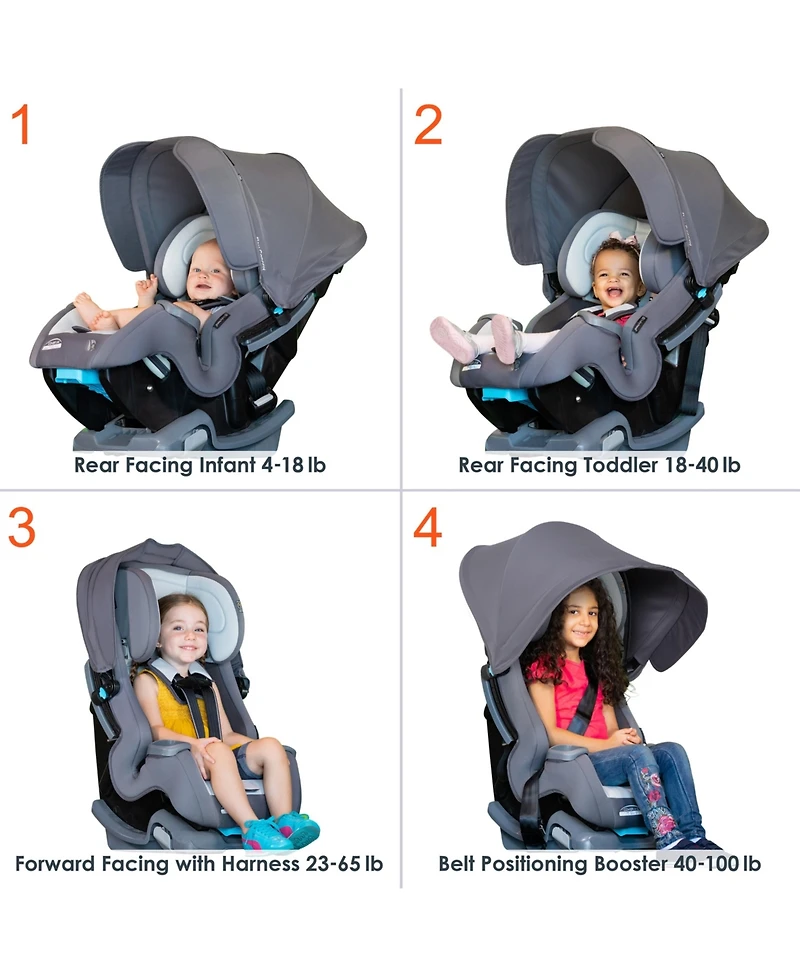 Baby Trend Cover Me 4-in-1 Convertible Car Seat