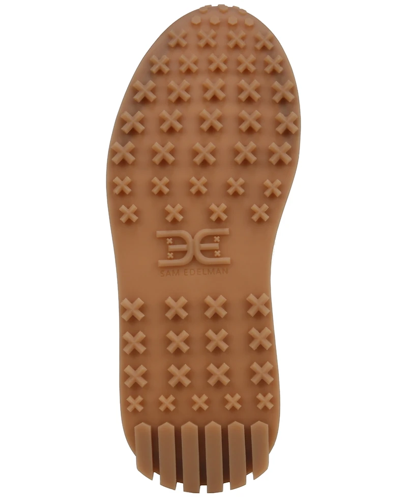 Sam Edelman Women's Langley Emblem Lace-Up Trainer Sneakers