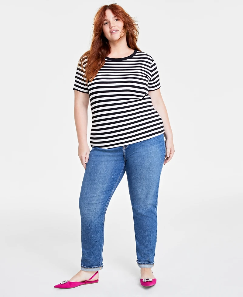 On 34th Women's Ribbed T-Shirt