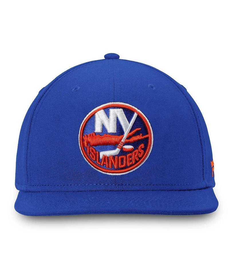 Men's Fanatics Royal New York Islanders Core Primary Logo Fitted Hat