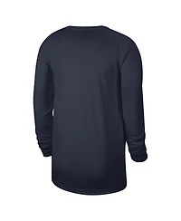 Men's and Women's Nike Navy New Orleans Pelicans 2023/24 Legend On-Court Practice Long Sleeve T-shirt