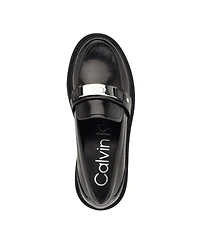 Calvin Klein Women's Suzette Slip-On Lug Sole Casual Loafers