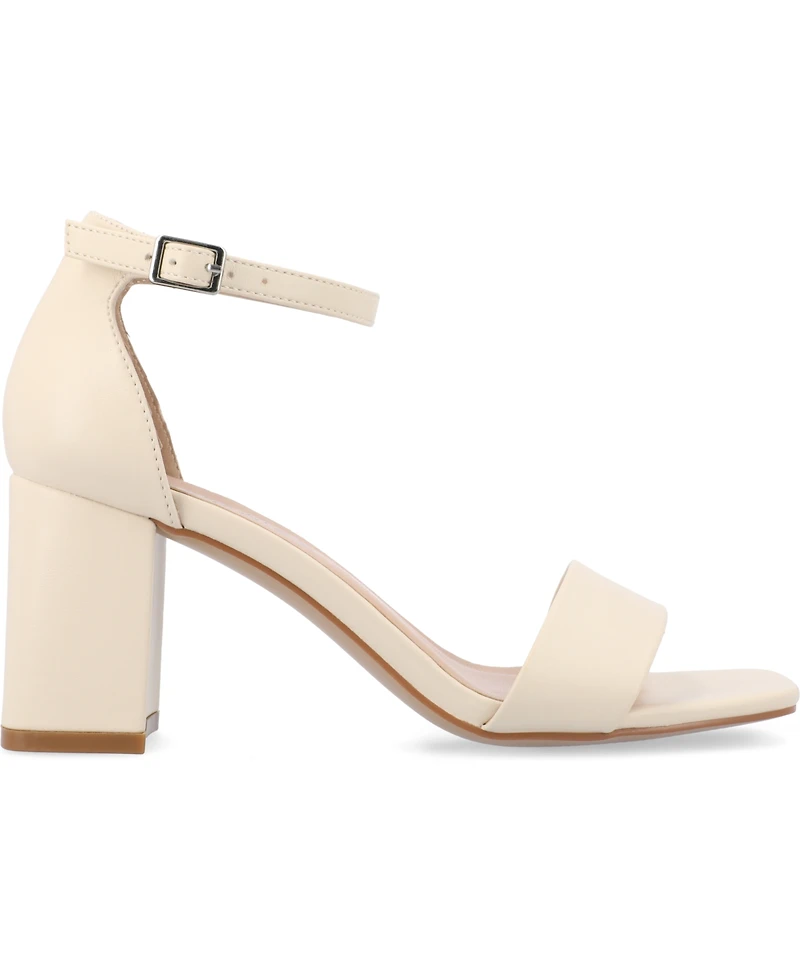 Journee Collection Women's Valenncia Ankle Strap Sandals