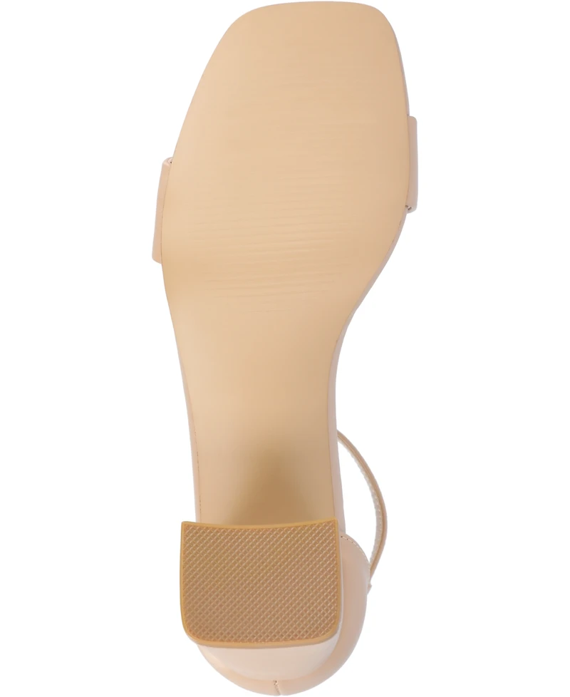 Journee Collection Women's Valenncia Ankle Strap Sandals