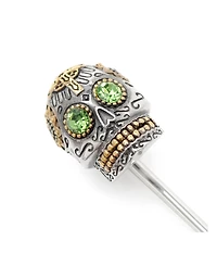 Ox & Bull Trading Co. Men's Sterling Silver Skull Stick Pin