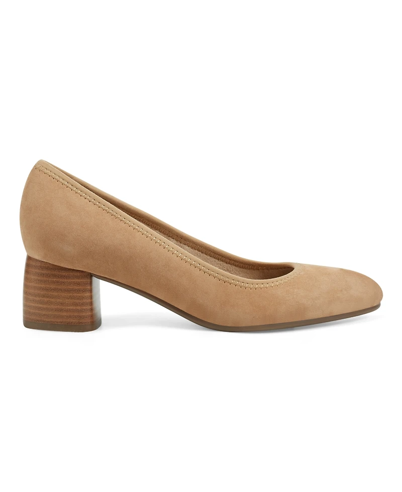 Earth Women's Rellia Block Heel Ballet Pumps