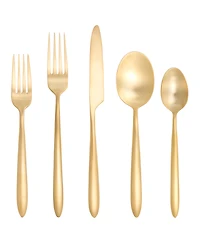 Fortessa Velo Brushed 20-Piece Place Setting