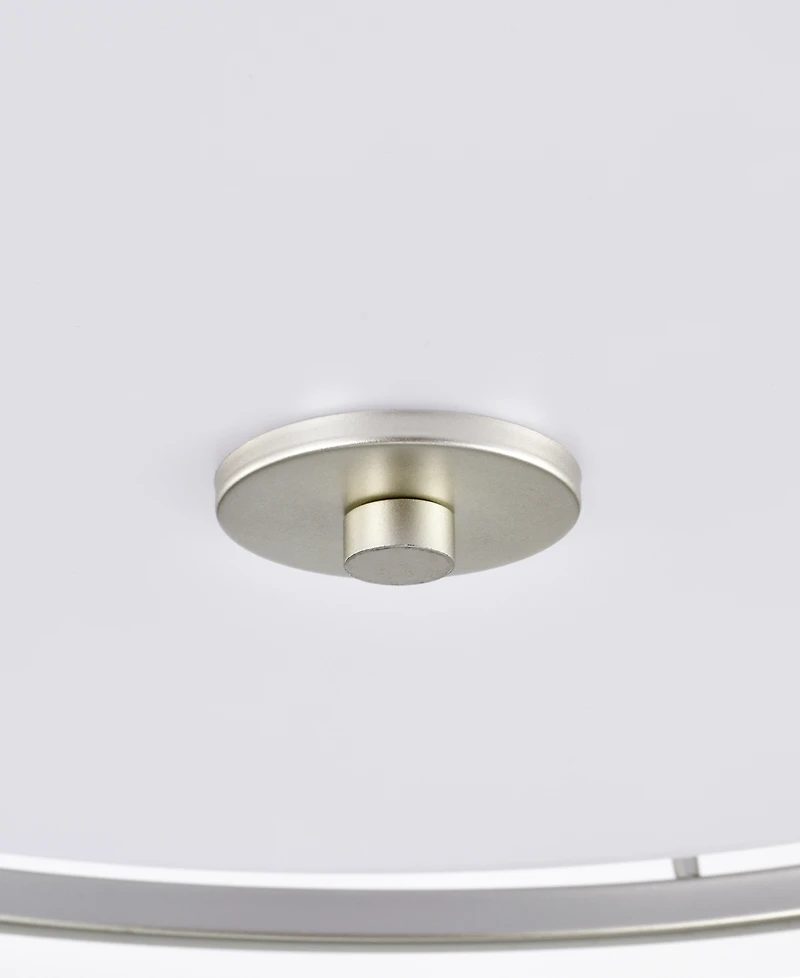 Lala 20" 3-Light Indoor Semi-Flush Mount Ceiling Light with Light Kit and Remote
