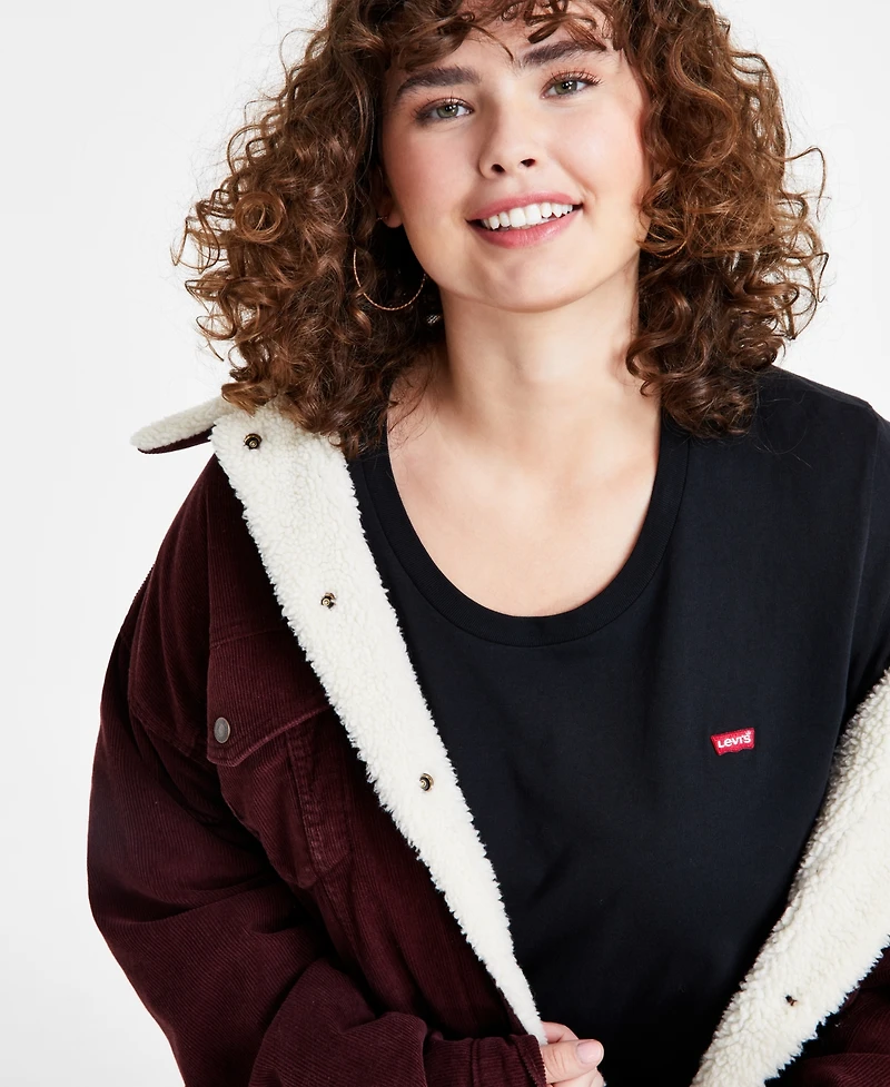 Levi's Trendy Plus Perfect Crewneck T-Shirt