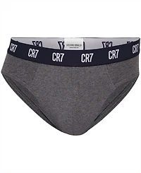 CR7 Men's Cotton Blend Briefs, Pack of 3