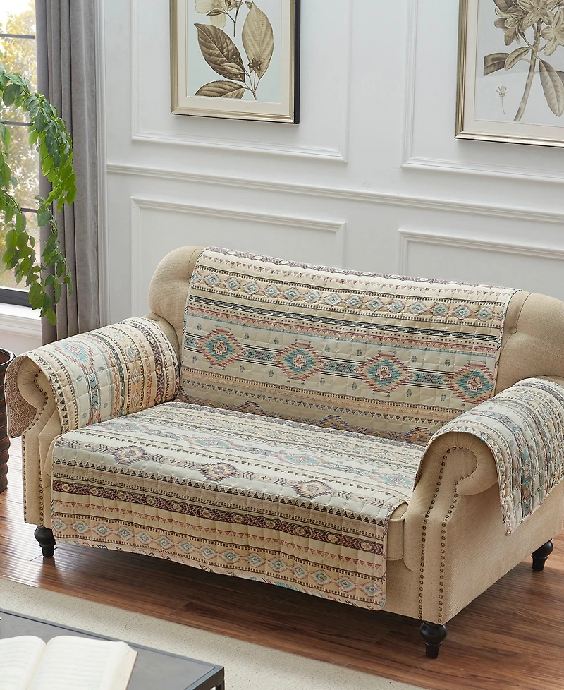 Greenland Home Fashions Barefoot Bungalow Phoenix Furniture Protector, Loveseat