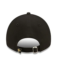 Women's New Era Black New Orleans Saints Formed 9TWENTY Adjustable Hat
